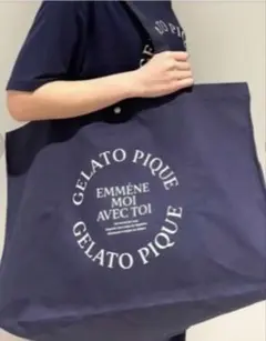 タグ無新品未使用 gelato pique トラベルロゴバッグのサムネイル