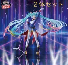ガンダム 初音ミク フィギュア ２体セット コラボ miku AMP バースデー