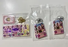 アイカツ! びっくらたまご パープルステージ めじるしアクセサリー セット