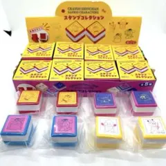 【新品未使用】クレヨンしんちゃん×サンリオ　スタンプコレクション8種