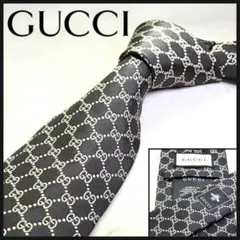 ☆即発 グッチ GUCCI GGパターン 蜂エンブレム 美品 ブラック/ゴールド