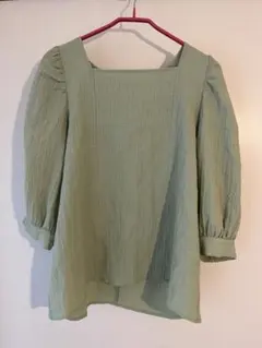 超美品】Agnes b パフスリーブ ブラウス 38 - メルカリ