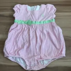 ラルフローレン　女の子　ロンパース