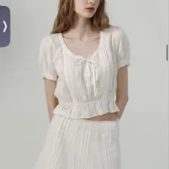 the barnnet Inès ribbon strap top - メルカリ
