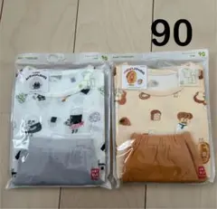 UNIQLO おにぎりぼうや パンどろぼう 半袖 パジャマ 90