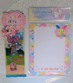 ウサハナ　シール用台紙　10枚入