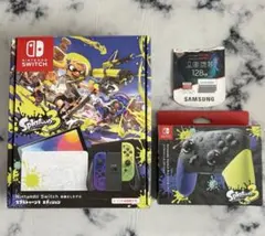 Nintendo Switch 有機EL Splatoon3 プロコン セット