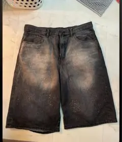 ジョーツ ハーフデニム ネオトライバル GU サイズXL