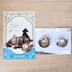 ヴァシリ ゴールデンカムイ アニメイト どうぶつフォーゼ 缶バッジ ポストカード