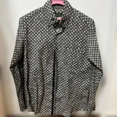 COMME CA MEN M 長袖シャツ ドット柄