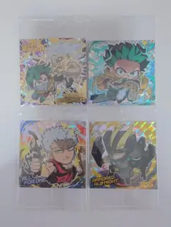僕のヒーローアカデミア　ウエハース　シール　UR　PUR　計４枚　ヒロアカ