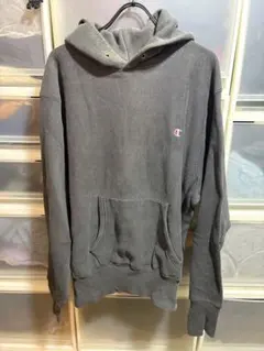 90s チャンピオン　リバースウィーブスウェットパーカー　サイズL ブラック