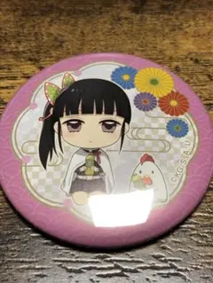 鬼滅の刃　缶バッジ(カナヲ)