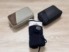 ルフトハンザ ビジネスクラス パジャマとポーチ(100周年ブラウン＋ネイビー)