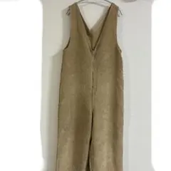 Samansa Mos2 コーデュロイオールインワン Lサイズ