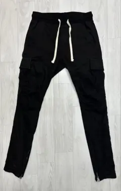 mnml Cargo Drawcord Pants Black 7123