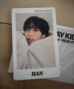 StrayKids RUN IT JAPAN フォトカードB ハン - メルカリ