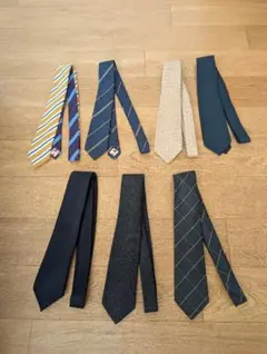 ネクタイ7本セットgiraffe伊勢丹鎌倉シャツ