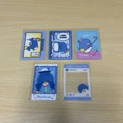サンリオ　コレクターズカード・キャラポトレ　タキシードサム5枚セット