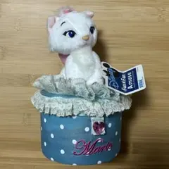 ディズニー　マリー ぬいぐるみ付き小物入れ