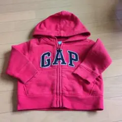 ベビーギャップ裏起毛パーカー80