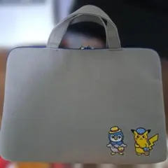 【生産終了品 倉敷帆布 PC.タブレットケース Pokémon のんびりライフ★