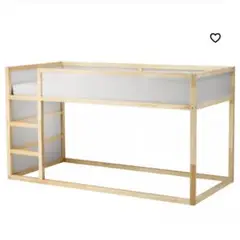 使用少！IKEA／ロフトベッドKURA キューラ　二段ベット　ロフトベッド