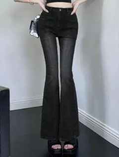 SHEIN Dazy フレアデニム