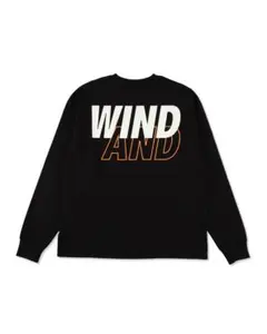 YUU【未使用】WIND AND SEA ブラック 長袖 スモールロゴ 2026年最新】WIND AND SEA メンズ 七分・長袖カットソーの人気アイテム