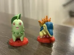 ポケモン チョコエッグ　旅立ちの3匹　ヒノアラシ　チコリータ