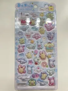 サンリオぽちゃっこプリンシナモロール　うるちゅるシール【24時間以内発送】