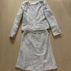 ツイードスーツ