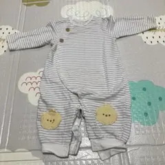 ストライプ柄ロンパース 70サイズ