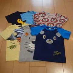 半袖Tシャツ　97cm、100cm　6点　まとめ売りのサムネイル