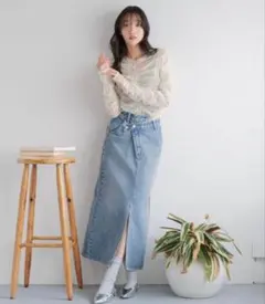 ローリーズファーム ＣＯＮＥ／アシメタイトスカート 252608