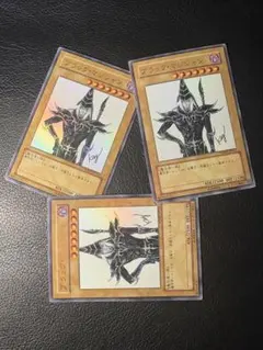 ブラックマジシャン3枚セット WJMP-JP012 ウルトラ 高橋和希 サイン