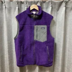 限定色 00AW クラシックレトロX フリースベスト パープル パタゴニア