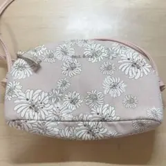 ユニクロ×ポール&ジョー 花柄ポシェット ポーチ ピンク