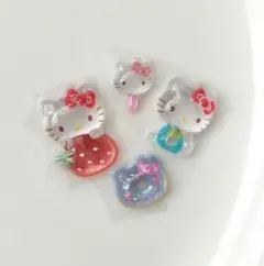 正規品　　ボンボンドロップシール　サンリオ　第二弾　ハローキティ　レッド