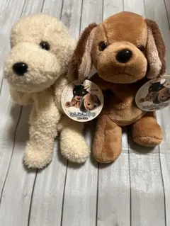 未使用　わんわんパーク ぬいぐるみ 2体セット