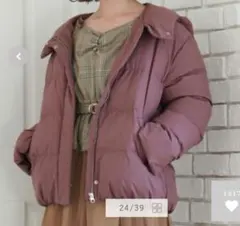 フード付き ブルゾン