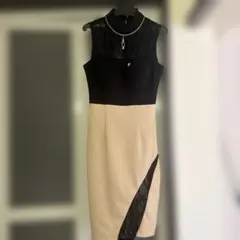 GLAMOROUS Mサイズ ナイトドレス ブラック・ベージュ