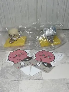 ちいかわ 松屋 ラッコ モモンガ フィギュア