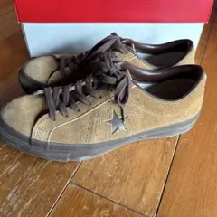 CONVERSE OS J スウェード ウィート 27.0 CONVERSE ONE STAR J SUEDE WHEAT （コンバース ワンスター J