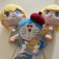 映画ドラえもん のび太の絵世界物語　＆youマスコットクレアドラえもんぬいぐるみ