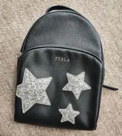 ✨稀少✨美品✨フルラ　リュック　バックパック　スタッズ　チェーン　レザー　黒 FURLA（リュック/バックパック）のフリマアイテム一覧