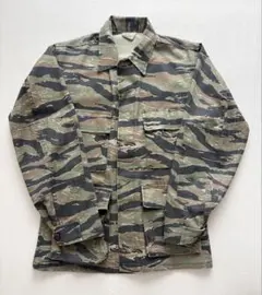 90s Rothco USA製 タイガーストライプ BDUジャケット ミリタリーのサムネイル
