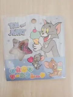 トムジェリ トム・アンド・ジェリー おはじきシール フレーク