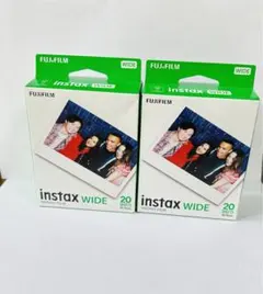 新品お得　富士フイルム instax WIDE 10×8パック　80枚セット FUJIFILM（フジフイルム） インスタントカメラ チェキ instax WIDE