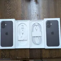 Apple iPhone16 空箱 付属品付き　2個のサムネイル
